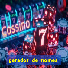 gerador de nomes de guerra